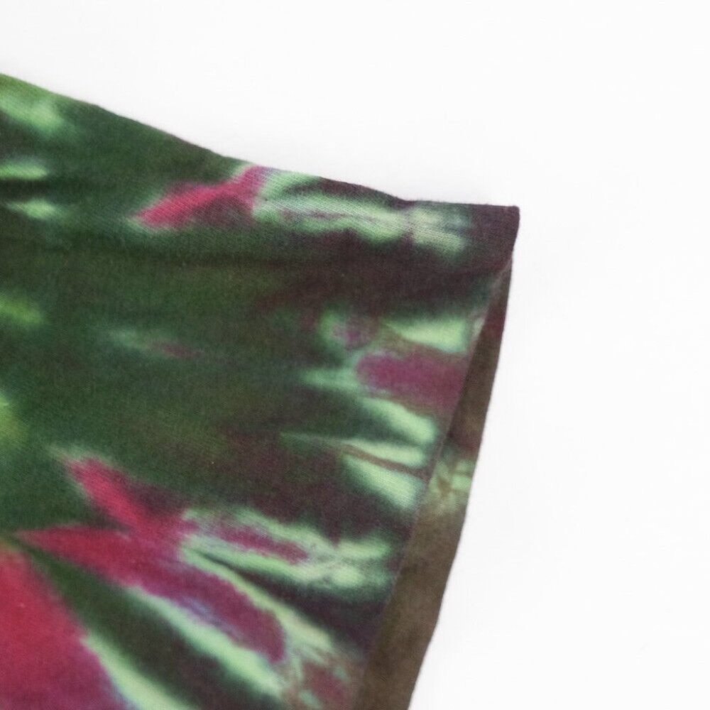 NWOT Single Stitch T-Shirt Blank Hand Tie Dyed Wheel Multi S/S Hering Sz. M 37' - Picture 4 of 6